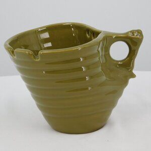 elan Signed Udon Noodle Bowl Mushroom Ramen Soup Cup Mug Beehive NO CHOPSTICKS